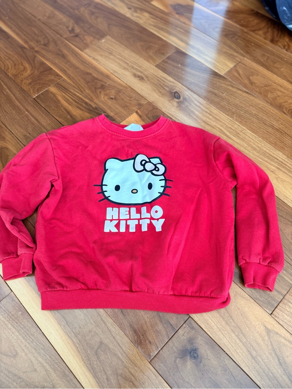 Hello Kitty Red Kids Sweatshirt size 8-10 girls